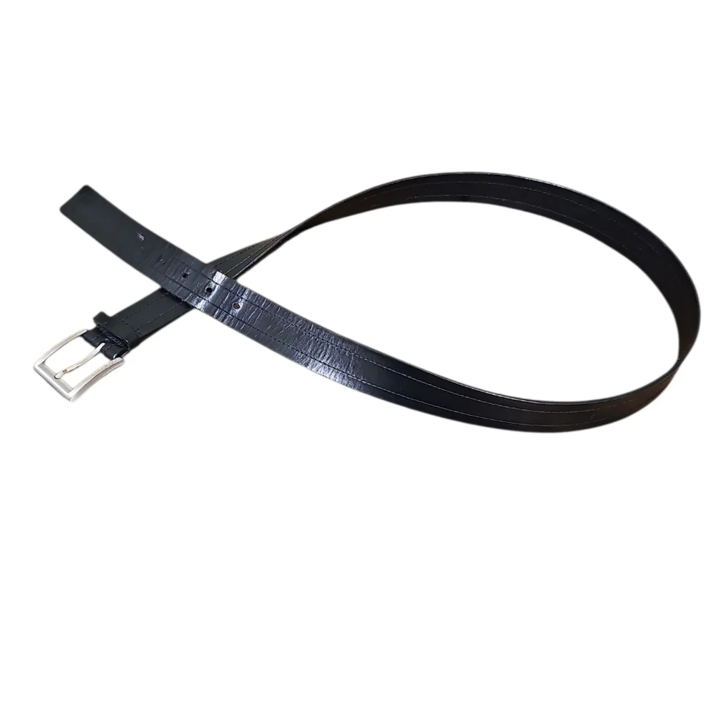 Hugo Boss Men's Ubarto Black Leather Belt 105-40